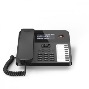Ledningsbaseret telefon Gigaset Desk600 sort