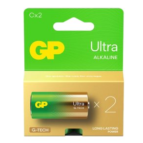 ALKALINE BATTERIER LR14 /C GP ULTRA 2PCS.