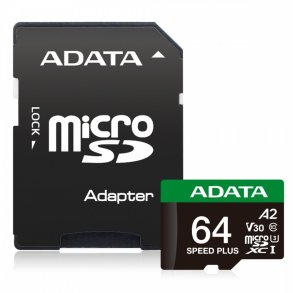 microSD Speed Plus kort 64GB UHS1 U3 V30 A2 160/140 MB/s