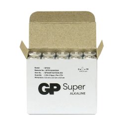 ALKALINE BATTERIER LR03 /AAA GP SUPER 10STK.