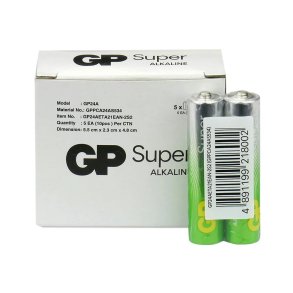 ALKALINE BATTERIER LR03 /AAA GP SUPER 10STK.