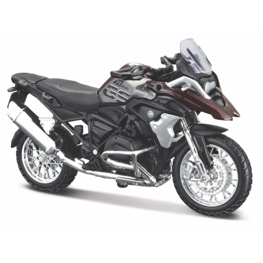 Metal model BMW R 1200 GS 2017 med stativ 1/18