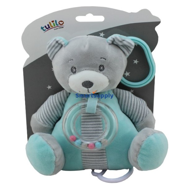Musikboks Mint teddy bj�rn 18 cm