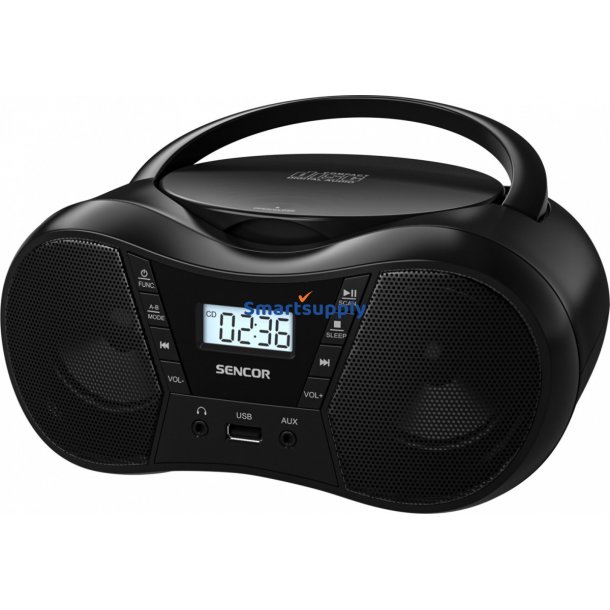 Radio CD SPT 2300 BK CD/MP3/USB/BT Radio FM