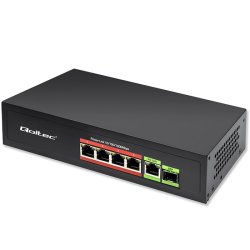 Ethernet PoE SWITCH 4x RJ45 PoE 1x RJ45Upli