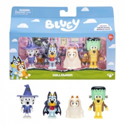 Bluey Figurer udkl�dning 4-pak