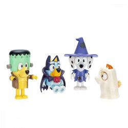 Bluey Figurer udkl�dning 4-pak