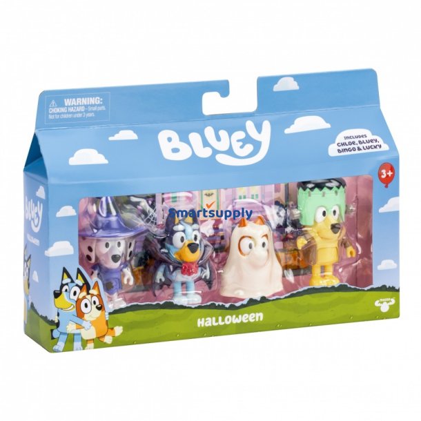 Bluey Figurer udkl�dning 4-pak