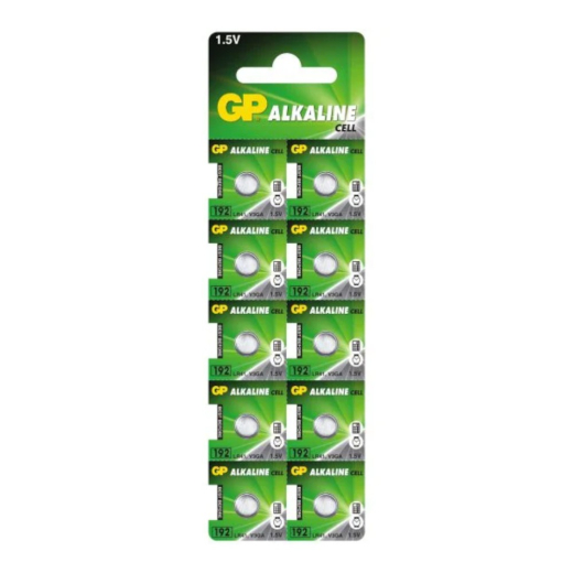 ALKALINE BATTERIER MINI GP 192/G3/LR41/V3GA