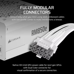 PSU RM850e HVID 80+GOLD F.MODULAR ATX3.1