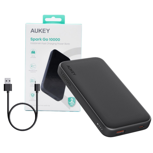 AUKEY PB-Y46 Power Bank 10000 mAh 2xUSB 15W LED