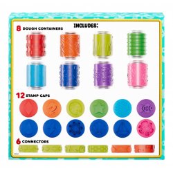 Plastic mass Wonder Factory Never Dry Dough Mega Box Set