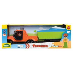 Set Truckies Pickup med Boaties trailer
