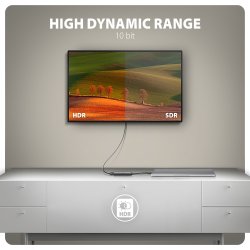 RVC-HI8KPD USB-C HDMI 8K adapter ALU PD 100W