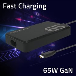 Oplader 65W PD 5V 20V 3.25A USB C 3.1