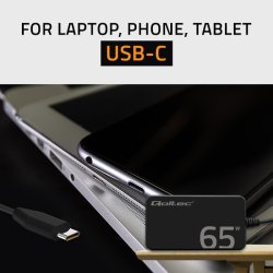 Oplader 65W PD 5V 20V 3.25A USB C 3.1