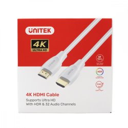 HDMI Kabel 2.0 4K 60Hz; hvid C11090AWH03-1M
