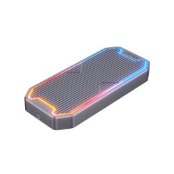 M.2 NMVe/SATA kabinet, 10 Gbps, RGB; S1210B