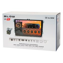 Bilradio CP02 2DIN 9 tommer Touch Screen Android/WiFi/GPS/CARPLAY