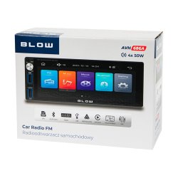 Bilradio AVH-686A 1DIN 7 tommer RDS MP3/USB/micro SD/BLUETOOTH