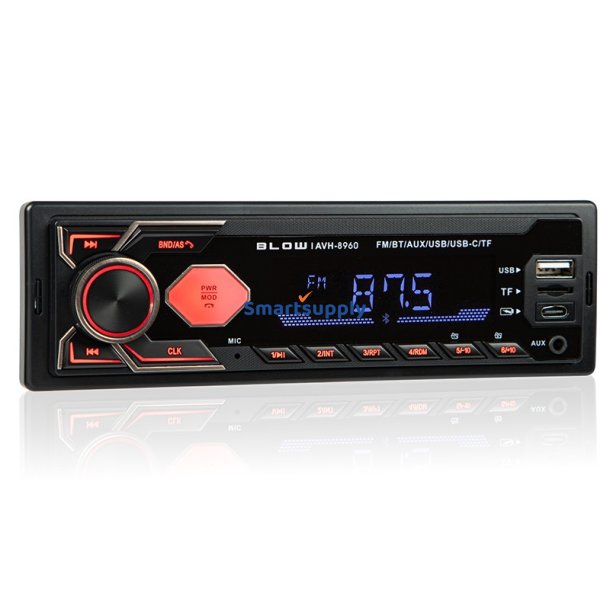 Bilradio AVH-8960 1DIN RDS MP3/USB/micro SD/BLUETOOTH + USB-C