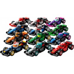 Bricks Minifigurer 71049 F1 Samle Race Car (udstilling 36 stk)
