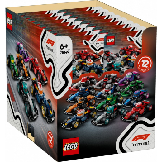 Bricks Minifigurer 71049 F1 Samle Race Car (udstilling 36 stk)