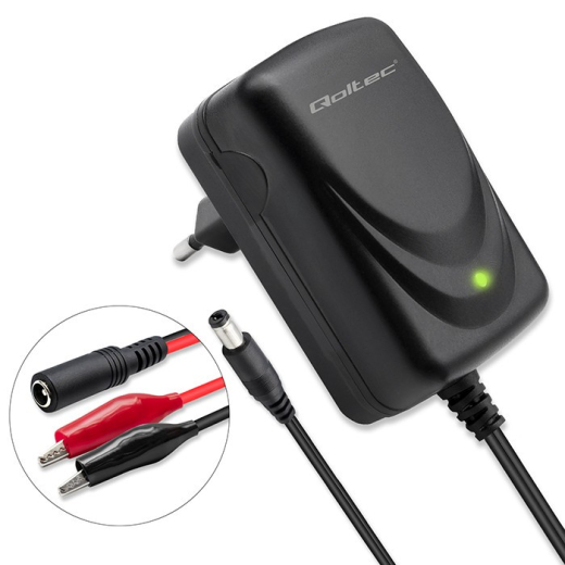 Lader til AGM GEL STD 12V batteri 1.5A