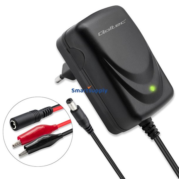 Lader til AGM GEL STD 12V batteri 1.5A