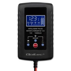 Lader til AGM GEL STD 6V 12V 2A LED-display