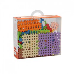 Blocks Mini Vaffel - Dyr 62 dele