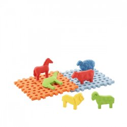 Blocks Mini Vaffel - Dyr