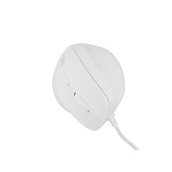 Vertikal mus CRAKE 2 PRO 128000DPI optisk hvid