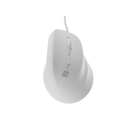 Vertikal mus CRAKE 2 PRO 128000DPI optisk hvid