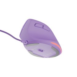 Vertikal mus CRAKE 2 PRO 128000DPI optisk lavender