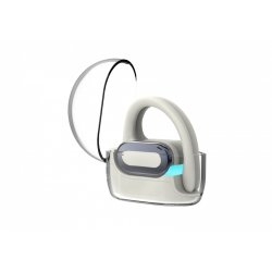 headset bluetooth MWH 01 Freesound hvid