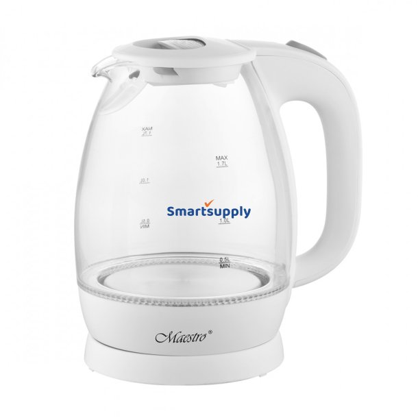 MAESTRO ELKEDDEL GLAS 1,7L, 2200W