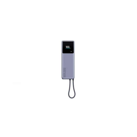 165W Power Bank 10000mAh Integreret Kabel