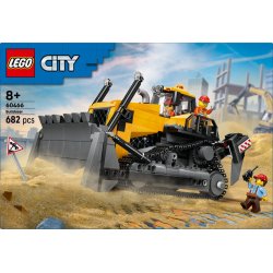Klocki City 60466 Gul buldozer med lader