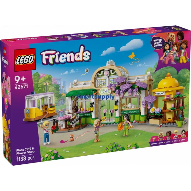 Klocki Friends 42671 Gr�n caf� og blomsterhandler