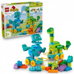 DUPLO 10451 3-i-1 Dinosaurus p� hjul