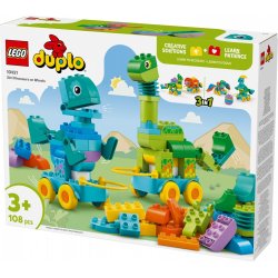DUPLO 10451 3-i-1 Dinosaurus p� hjul