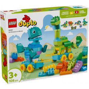 DUPLO 10451 3-i-1 Dinosaurus p� hjul