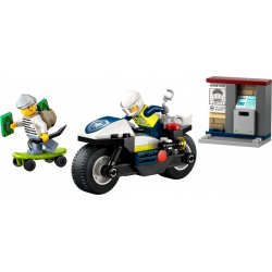 Klocki City 60455 Politimotorcykel Pursuit