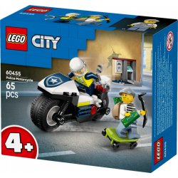 Klocki City 60455 Politimotorcykel Pursuit