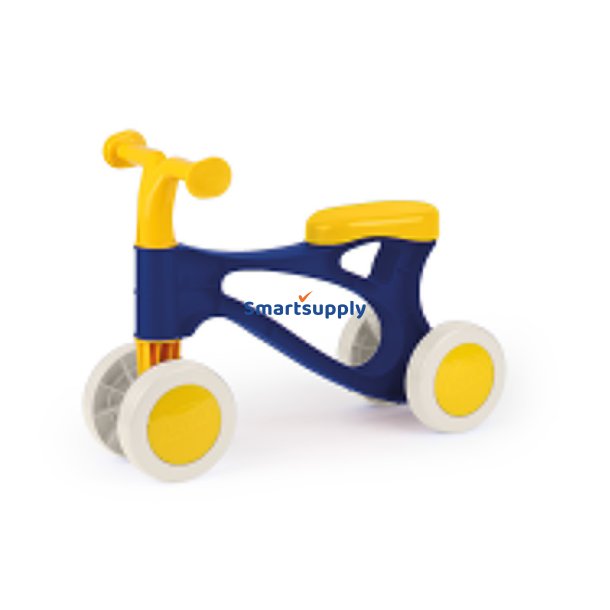 Min f�rste scooter bl�-gul