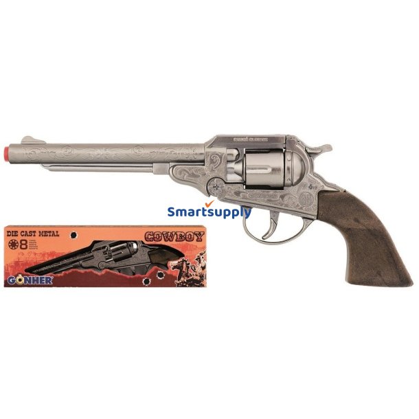 Cowboy revolver metal 8 skud GONHER 88/0