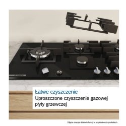 Gas glas induktionskogeplade PPP6A2I40