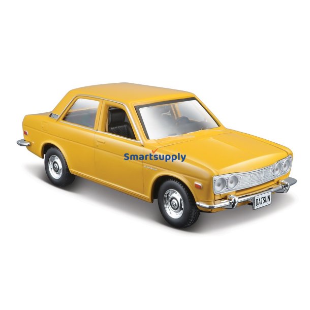 Kompositmodel Datsun 510 1971 gul 1/24