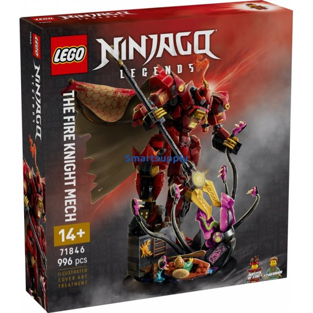 Klocki Ninjago 71846 Mech af den br�ndende ridder